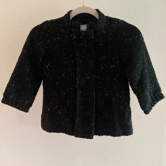 babyGap black and gold girls swing coat size 4T - Picture 2 of 8